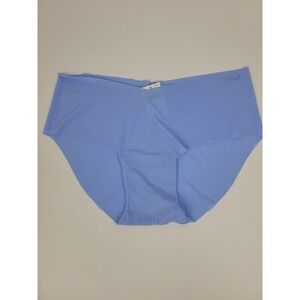 Victoria's Secret PINK Hiphugger Panties Ribbed Seamless Blue Small 36014977
